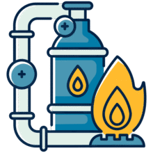 gas home icon